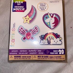Foamies Unicorn and Rainbow Craft Kit